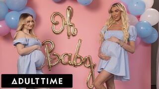 Ellenállhatatlan terhes barinők hármasban: Rylee Blake és Aubrey Kate kufirconlak egy hűtlen férjjel!