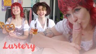 Októberfeszten kufirconlak a cuki német amatőrök