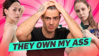 Kettő orosz nimfo megőrül a kuki nyaldosásától