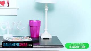 Nevelő lányok forró orálozása apa kukiján