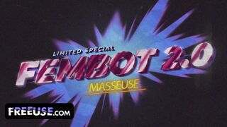 Alex Coal, a végső fembot, felejthetetlen masszázst ad Brock Coopernek freeuse stílusban