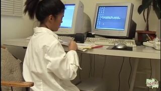 Ázsiai tinédzser lányok kolosszális faszos szopós dugásai