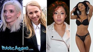 Nyilvános ügynök - félénk lányok hajlandóak lehajolni, ha pénzt kínálsz nekik