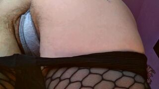 Harisnyafétis és vad baszás ginnagg-vel