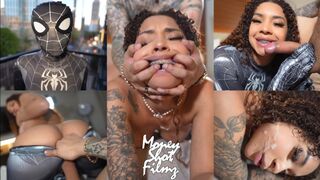 Cosplay fiatal termetes segggel beleélvezést és nagyméretű arcra lövést kap