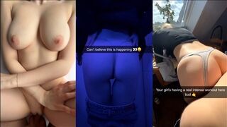 Iskolás csajok mocskos kupakolása snapchat válogatásban édeshármas képernyőn