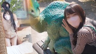 Vad állatkerti randi egy amatőr, nagymellű szépséggel és hardcore hancúr japanese stílusban