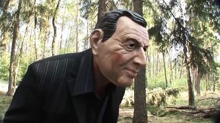 Maszkos betolakodó szétveri Anna Lena világos szőke popókáját analban