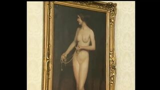 Vintage MILF-ek édeshármasban kapnak popó lyukba a seggükbe